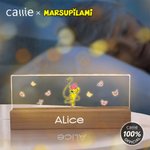 Lindo Marsupilami de Cola Larga Personalizado Rectángulo LED Luz de Noche con Nombre Decoración del Hogar Regalo de Cumpleaños para la Familia | Callie × Marsupilami