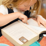 Personalised Cute Cartoon School Animal Multicolour Magnetic PU Leather Bookmark Clip with Name Reading Birthday Gift for Kids Students Bookworms