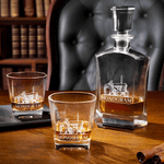 Personalized Tractor Whiskey Decanter with Engraved Name Birthday Anniversary Gift for Liquor Lovers