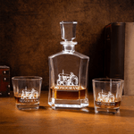 Personalized Tractor Whiskey Decanter with Engraved Name Birthday Anniversary Gift for Liquor Lovers