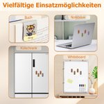 Personalisierter magnetischer Lesezeichen-Clip aus PU-Leder mit Wolke Tier Namen Lesen Geburtstag Geschenk für Buchliebhaber Kinder