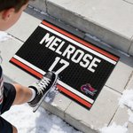 Tappetino antiscivolo personalizzato per la porta del pavimento dell'Hockey con nome, numero e logo Regalo di compleanno per i giocatori di Hockey