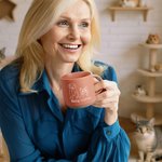 Personalized Line Art Style 1-3 Pet Portraits 12 oz Ceramic Coffee Mug with Name Home Office Drinkware Birthday Gift for Pet Lover