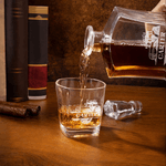 Personalized Tractor Whiskey Decanter with Engraved Name Birthday Anniversary Gift for Liquor Lovers