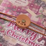 Personalisierte Multicolor Leder Planer Nietenband mit Initialen Gummiband für Planer und Journale Geschenk für Planer Handmade Journal Enthusiasten