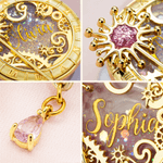 Personalized Witch Magic Liquid Glitter Acrylic Pop Socket Magsafe Phone Grip Stand Holder Birthday Gift for Best Friends