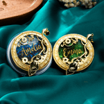 Personalized Witch Magic Liquid Glitter Acrylic Pop Socket Magsafe Phone Grip Stand Holder Birthday Gift for Best Friends