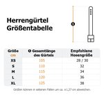 Personalisierter Gürtel mit Initialen und Namen elatischer und lochfreier Flechtgürtel Vatertag Geburtstag Geschenk für Herren Vater Ehemann