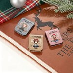 Marque-page Magnétique en Cuir PU Personnalisé avec Personnage Nom et Citation Cadeau Anniversaire Fêtes de Fin d'Annéepour Amoureux de Lecture