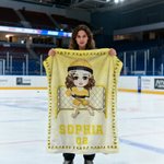 Personalized Cartoon Character Soft Throw Blanket with Name and Number Home Decor Game Team Birthday Gift for Ice Hockey Players Lovers