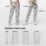 Personalised Multicolour Ball Sports Cartoon Character Sports Sweatpants with Name and Number Game Day Birthday Gift for Men Women