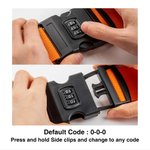 Personlig flerfärgad broderad textbagagerem för 20-28 tum resväska Resor Essentiell affär Födelsedagspresent för reseälskare