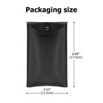 Personalised Floral Book Embossing Stamp Hand-Held Embosser Storage Bag Set with Engraved Name and Text Club Birthday Gift for Book Lovers Bookworms