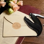 Henkilökohtainen Fantasy Book Dragon Embossing Stamp Kädessä pidettävän Embosser kanssa otsikko ja nimi Syntymäpäivä Book Club lahja Kirjamatot lahja