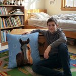 Herradura Personalizada Cara de Caballo Foto Funda Almohada con Nombre Decoración de Hogar Cumpleaños Aniversario Regalo para Dueño de Caballo Amante