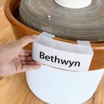 Personalisierte Name Design Töpferscheibe Werkzeughalter Rack mit 3 verstellbaren Schlitzen Keramik Zubehör Geburtstagsgeschenk für Keramiker Töpferei Liebhaber