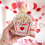 Personalised Have A Poppin Valentines Day Waterproof Stickers with Name Valentine's Day Gift for Couple