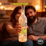 Henkilökohtainen Long Tailed Leopard Marsupilami Rakkaus lainaus LED Pullolamppu nimi Home Decor Ystävänpäivä lahja pariskunnille | Callie × Marsupilami®