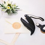 Personalized Career Emblem Book Embosser Hand Held Embosser Embossing Stamp with Name and Text Birthday Gift for Book Lovers Readers