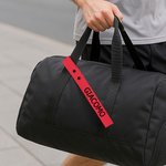 Etichetta per bagagli personalizzata con nome ricamato ideale per viaggi e spostamenti regalo di compleanno per studenti e appassionati di viaggi