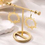 Gepersonaliseerde familienaam hoepel oorbellen sierlijke sieraden verjaardag verjaardagscadeau voor vrouwen