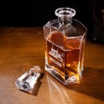 Personalized Truck Engraved Name Whiskey Decanter Bar Accessory Birthday Gift for Men Whiskey Lovers