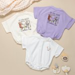 Personalized So God Made A Southern Boy Girl Baby Romper Baby Hunting Bodysuit with Name Baby Shower Little Hunter Gift for Newborns