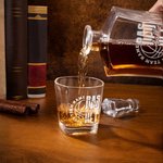 Personalised Basketball-Themed Whiskey Decanter with Engraved Team Name Daily Use Birthday Gift for Whiskey Lover