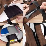 Borsa da spesa capiente con design di cane o gatto personalizzabile fino a 8 nomi regalo di compleanno per amanti degli animali