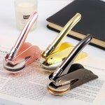 Personalized Birth Flower Initials Name Engraving Embosser Stamp Hand Held Embosser Set Birthday Gift for Book Lovers Bookworm