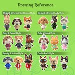 Personalisierte niedliche Chibi Stil Haustier Villager Charakter Multicolor weiche Decke mit Namen täglichen Gebrauch Geburtstagsgeschenk für Tierbesitzer werfen