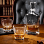 Personalized Bible Verses Cross Whiskey Decanter with Engraved Name Birthday Anniversary Gift for Whiskey Lovers