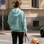 Camiseta sudadera o sudadera con capucha personalizada con foto de mascota bordada y 1 a 2 nombres regalo de fiesta para amantes de mascotas