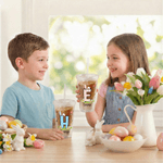 Personalisierte niedliche Hase 16 oz Ostern Stroh Wasserflasche mit Namen und Initialen täglichen Gebrauch Ostern Party Geschenk für Kinder Freunde