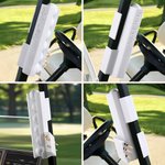 Personalised Name Design Twist Lock Golf Ball & Tee Holder for Cart Rail Golf Accessory Birthday Gift for Golf Lovers