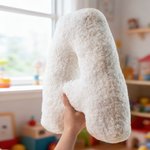 Osito de peluche personalizado Alfabeto suave Almohada Nursery Decor Cumpleaños Holiday Gift for Kids