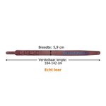 Gepersonaliseerde Verstelbare Leren Gitaarriem met Geborduurde Naam Muziekaccessoires Verjaardagscadeau voor Gitaarspeler Musicus