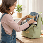 Personalized Cute Cartoon School Animal Multi-Compartment Kid Backpack with Name Back to School Gift for Boys Girls