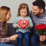 Personalized Heart Cute Cartoon Bear Initial Waterproof Stickers Labels with Name Valentine's Day Birthday Gift for Kids