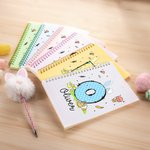Personalisierte Osterhase Eier Initial Name A5 Spiral Notebook und Pom Puff Pen Set mit linierten Seiten Ostern Geschenk für Jungen Mädchen