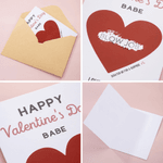 Gepersonaliseerde Funny Scratch-Off Verrassing Kaart met Naam Interactieve Verrassing Valentijnsdag Cadeau voor Koppel Vriendin