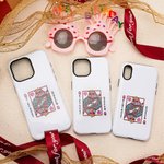 Henkilökohtainen Queen Pelikortti TPU Puhelin asia nimi iPhone Päivittäinen käyttö Syntymäpäivälahja hänelle