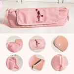Personalized Cartoon Cheerleading Character Portable Heating Rod Storage Bag with Team Name Senior Night Game Day Team Gift for Cheerleaders Coaches