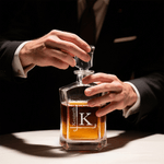 Personalized Golf Design Initial Whiskey Decanter with Engraved Name Birthday Anniversary Gift for Liquor Lovers