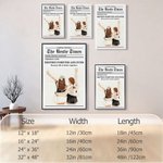 Personalised The Besties Times Newspaper Design Photo Canvas Painting with Text Home Decor Birthday Gift for Best Friend