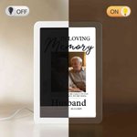 Personalized In Loving Memory LED Photo Frame Mirror with Nickname and Date Memorial Sympathy Gift for Loss of Loved One
