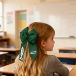 Personalisierte Buntstift Stil Design Haarschleife mit Namen Haar Zubehör zurück zu Schule Geburtstag Geschenk für Mädchen