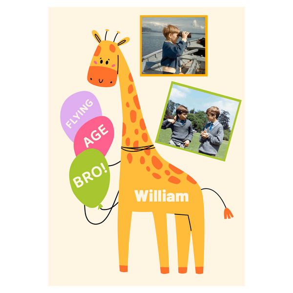 Flying Age Bro Birthday Ecard