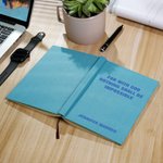 Gepersonaliseerd zelfmotivatie expressie klassiek A5 dagboek notitieboek met tekst dagelijkse kantoorbenodigdheden Verjaardagscadeau voor junioren kantoormedewerkers