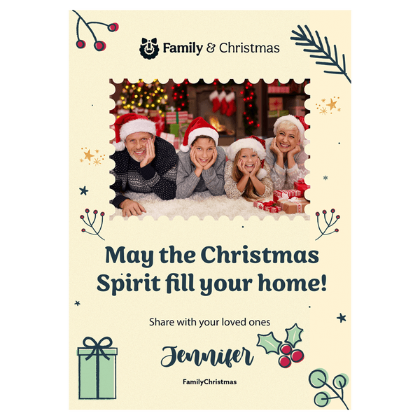 Christmas Spirit Fills Your Home Ecard